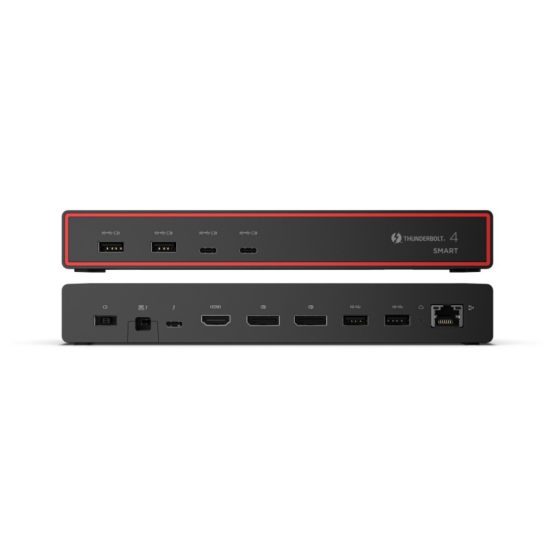 ThinkPad Thunderbolt 4 Smart Dock Gen2 7500 Alámbrico Negro