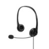 42870 auricular y casco Auriculares Alámbrico Diadema Llamadas/Música USB tipo A Negro