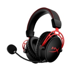 Cloud Alpha - Auriculares inalámbricos gaming (negro y rojo)