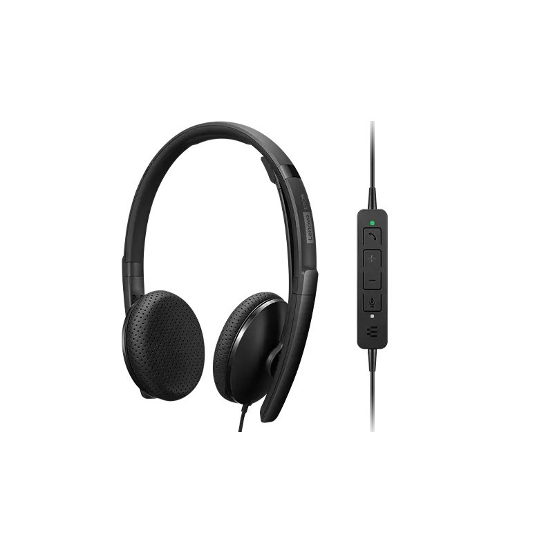 4XD1M39028 auricular y casco Auriculares Alámbrico Diadema USB Tipo C Negro