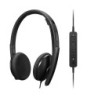 4XD1M39028 auricular y casco Auriculares Alámbrico Diadema USB Tipo C Negro