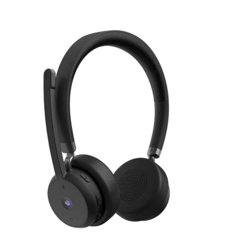 Wireless VoIP Headset Auriculares Inalámbrico Diadema Oficina/Centro de llamadas Bluetooth Negro