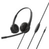 HS-230 Auriculares Alámbrico Diadema Llamadas/Música USB tipo A Negro