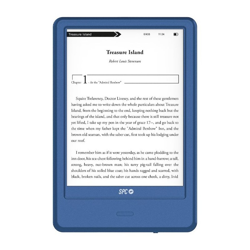 Dickens Light 2 Pro lectore de e-book Pantalla táctil 8 GB Azul