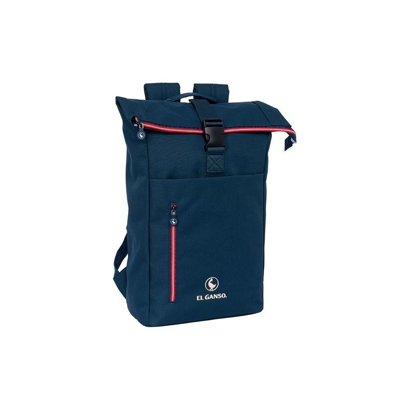 SAFTA MOCHILA SOLAPA PARA PORTÁTIL 15 6 EL GANSO CLASSIC 15 3L AZUL