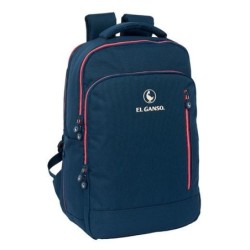 SAFTA MOCHILA PORTÁTIL 15 6 + TABLET + USB EL GANSO CLASSIC 19 15L AZUL