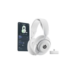 Arctis Nova 5X Wireless Auriculares Inalámbrico Diadema Juego USB Tipo C Bluetooth Blanco