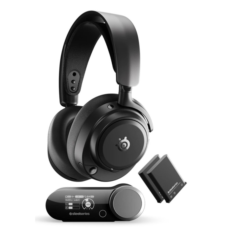 Arctis Nova Pro Omni Auriculares Inalámbrico y alámbrico Diadema Juego USB Tipo C Bluetooth Negro