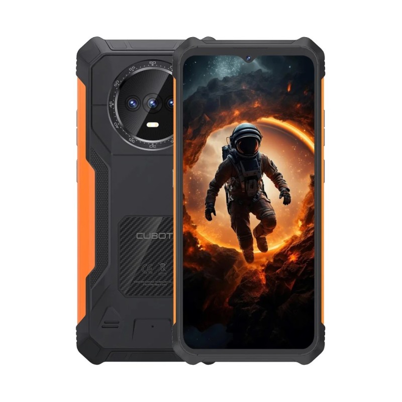 King Kong ES 16 5 cm (6.5") SIM doble Android 14 4G USB Tipo C 6 GB 128 GB 5100 mAh Negro  Naranja