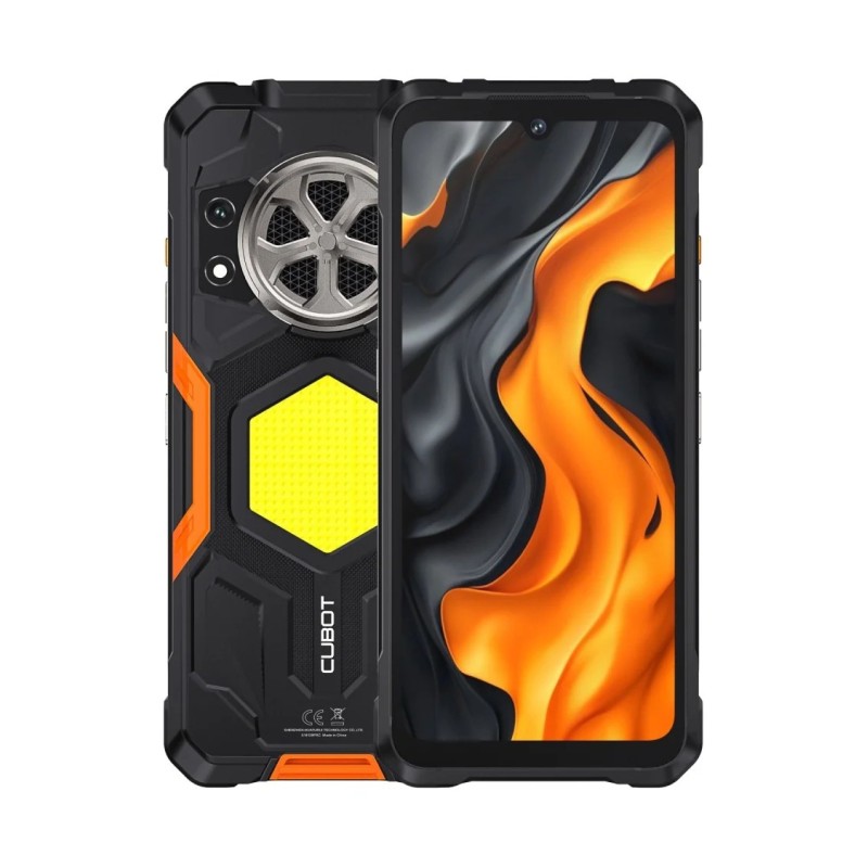 KK Power 5 17 5 cm (6.88") SIM doble Android 15 4G USB Tipo C 6 GB 128 GB 15300 mAh Negro  Naranja