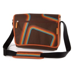 100 Orange maletines para portátil 30 7 cm (12.1") Bandolera Naranja