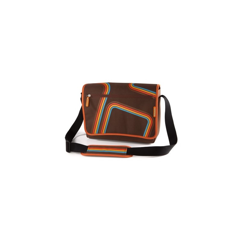 100 Orange maletines para portátil 30 7 cm (12.1") Bandolera Naranja