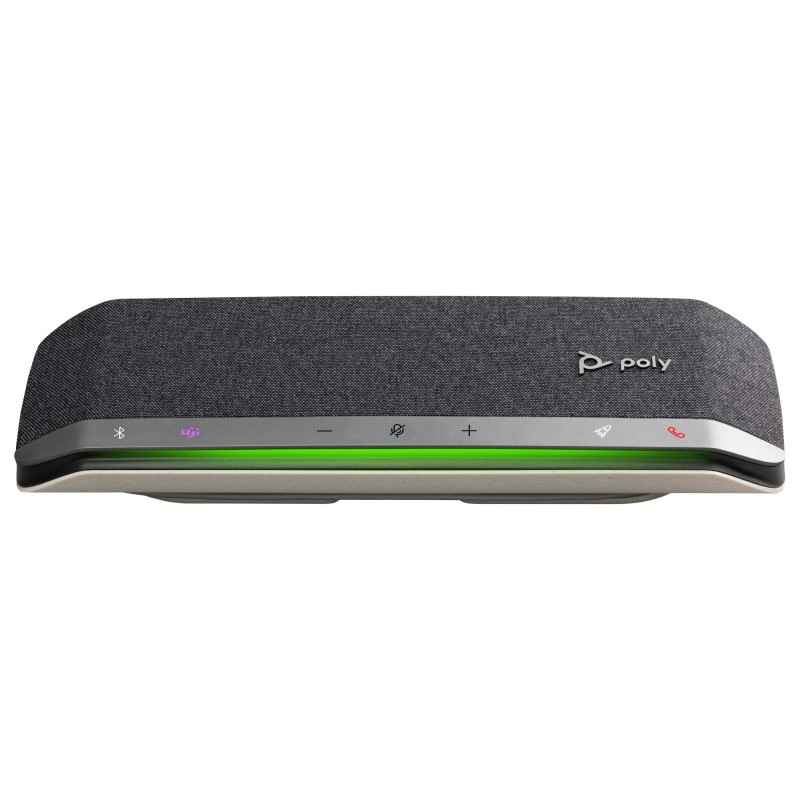 Altavoz manos libres USB-A USB-C Poly Sync 40-M con certificación para Microsoft Teams