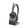 Auriculares Poly Voyager 4320 USB-C + adaptador BT700 + soporte de carga