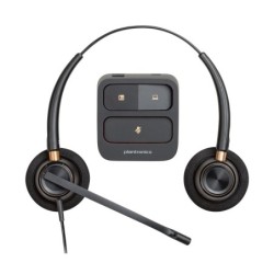 Auriculares binaurales Poly EncorePro 520 con desconexión rápida