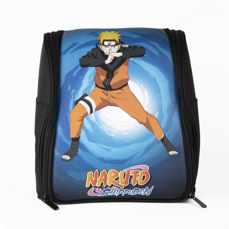 Naruto Mochila Nintendo Negro  Azul  Naranja
