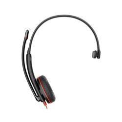 Auriculares Poly Blackwire 3210 monaural USB-C + adaptador USB-C/A (paquete)