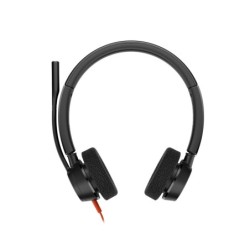 Auriculares estéreo Poly Blackwire 3320 USB-C + Adaptador USB-C/A