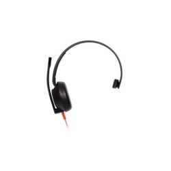 Auriculares Poly Blackwire 5210 monaural USB-C + conector de 3 5 mm + adaptador USB-C/A
