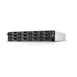 AS6512RD NAS Bastidor (2U) Intel Atom® C3538 8 GB DDR4 0 TB ADM Negro