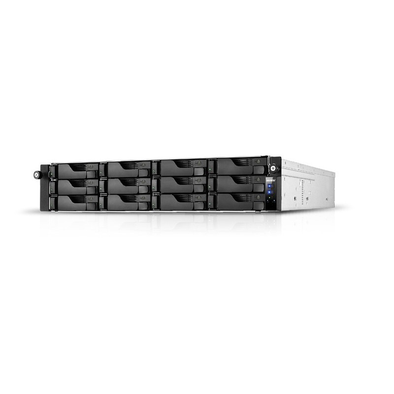 AS6512RD NAS Bastidor (2U) Intel Atom® C3538 8 GB DDR4 0 TB ADM Negro