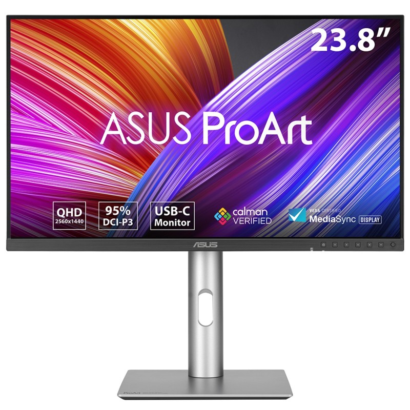 ProArt Display PA24ACRV pantalla para PC 60 5 cm (23.8") 2560 x 1440 Pixeles Quad HD LCD Negro