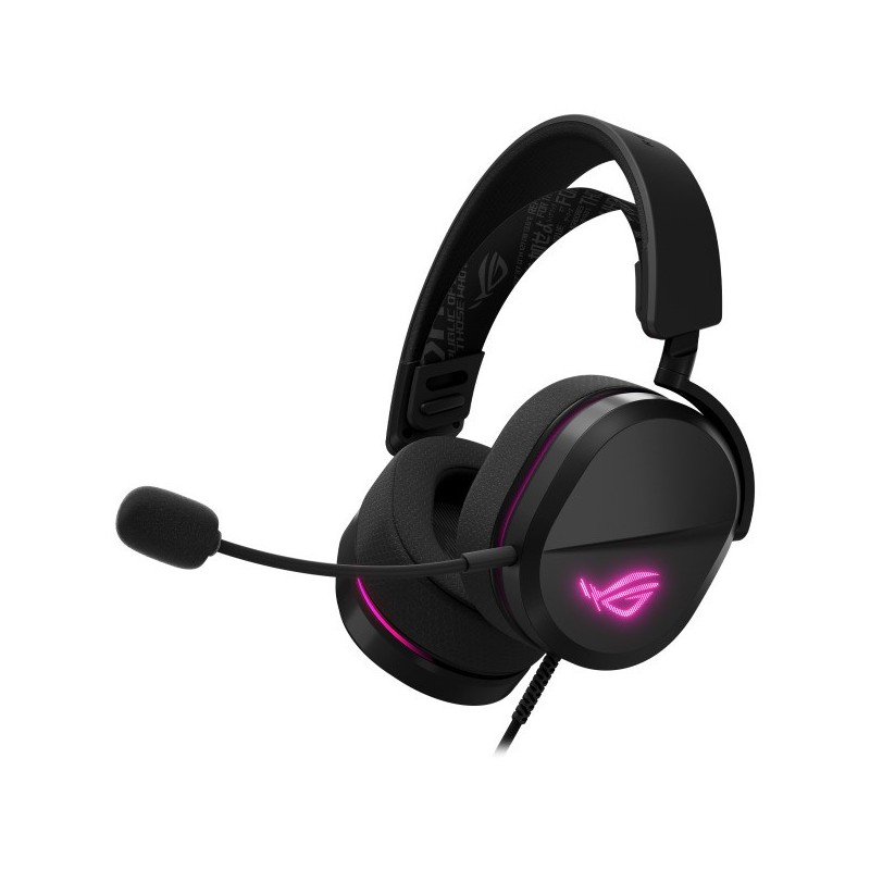 ROG Pelta Core Auriculares Alámbrico Diadema Juego USB Type-C / USB Type-A Negro