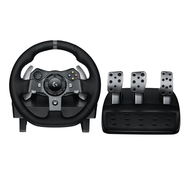 G920 Driving Force Negro USB Volante + Pedales Analógico/Digital PC  Xbox One  Xbox Series S  Xbox Series X