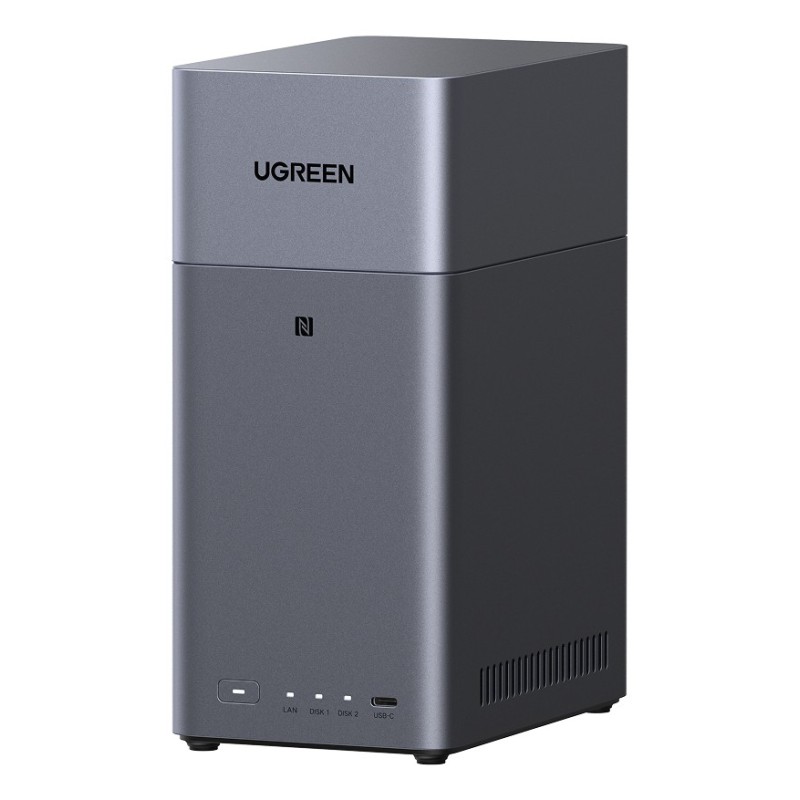DH2300 NAS Mini Tower 4 GB Gris