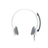 H150 Auriculares Alámbrico Diadema Oficina/Centro de llamadas Blanco