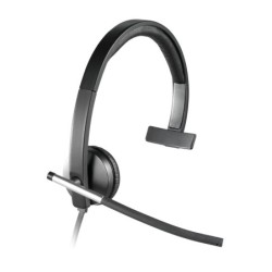 H650E Auriculares Alámbrico Diadema Oficina/Centro de llamadas USB tipo A Negro  Plata