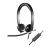 H650E Auriculares Alámbrico Diadema Oficina/Centro de llamadas USB tipo A Negro  Plata