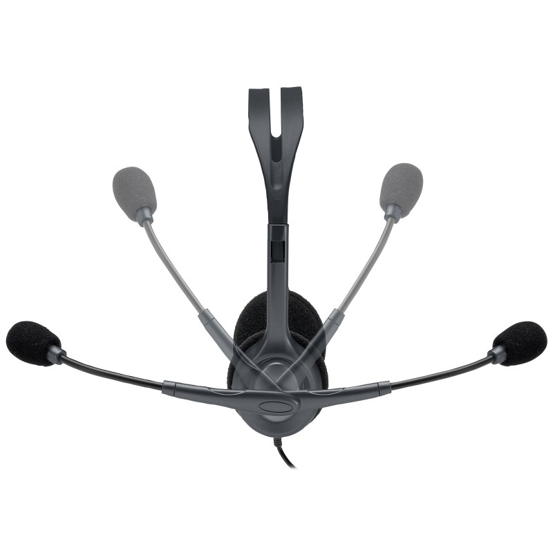 H111 Auriculares Alámbrico Diadema Oficina/Centro de llamadas Negro