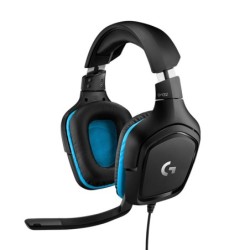981-000770 auricular y casco Auriculares Alámbrico Diadema Juego Negro  Azul
