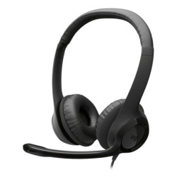 Auriculares con Cable H390 para PC/Portátil  Auriculares Estéreo con Micrófono con Supresión de Ruido  USB-C  Controles en lí