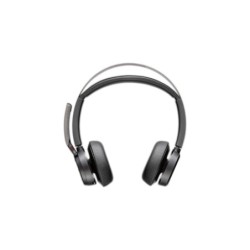 Auriculares Poly Voyager Focus 2 USB-C-C + adaptador USB-C/A + base de carga