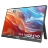A1 pantalla para PC 39 6 cm (15.6") 1920 x 1080 Pixeles Full HD LCD Gris