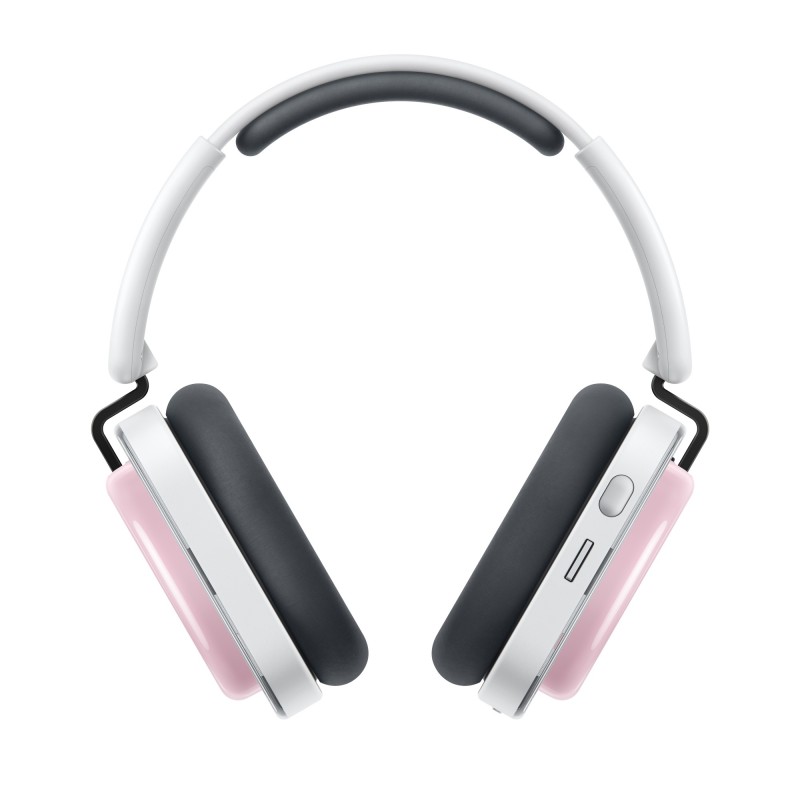 Headphone (a) Auriculares Inalámbrico y alámbrico Diadema Música USB Tipo C Bluetooth Rosa