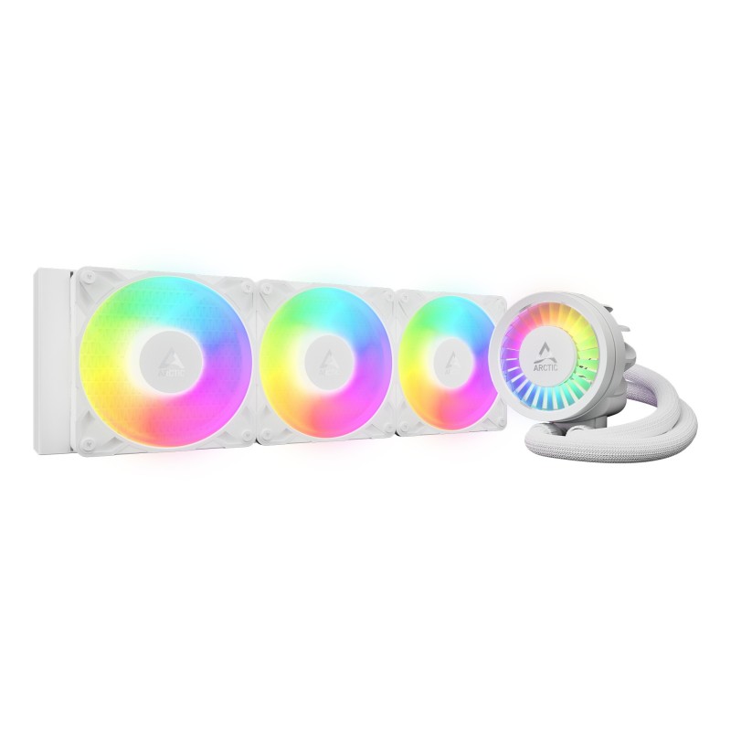 Liquid Freezer III Pro 360 A-RGB (White) Procesador Sistema de refrigeración líquida todo en uno 12 cm Blanco 1 pieza(s)
