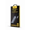 A-CM-COMBO5-03 base para portátil y replicador de puertos Alámbrico USB 3.2 Gen 1 (3.1 Gen 1) Type-C Plata