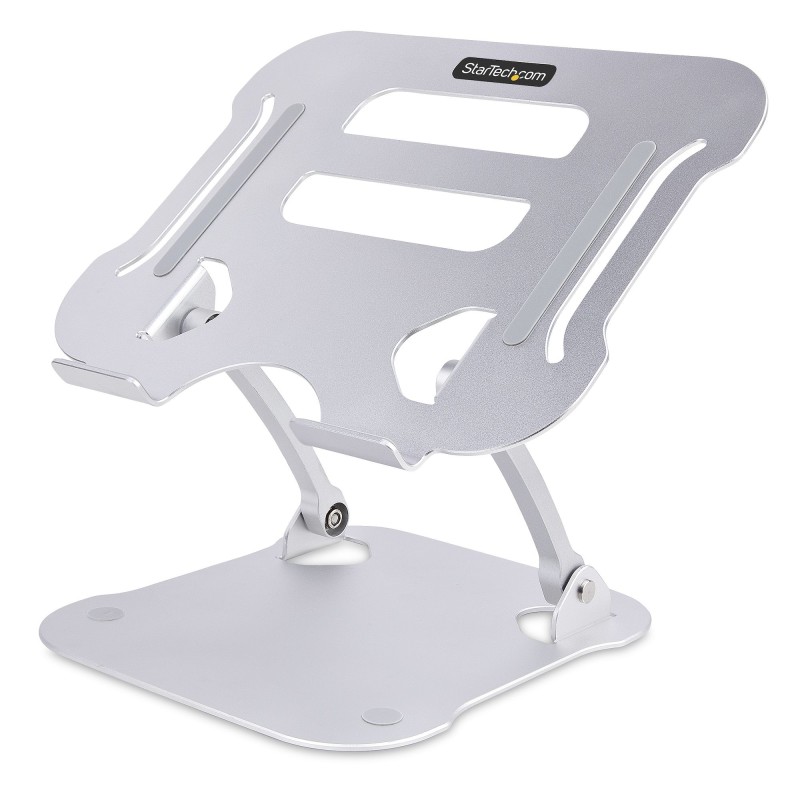 Soporte Ergonómico de Ordenador para Sobremesa - Base Soporte Ergonómico para Portátil de Altura Ajustable - Aluminio - Portá