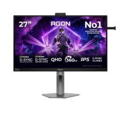 AGON PRO AG276QSG2 pantalla para PC 68 6 cm (27") 2560 x 1440 Pixeles Quad HD Negro  Gris