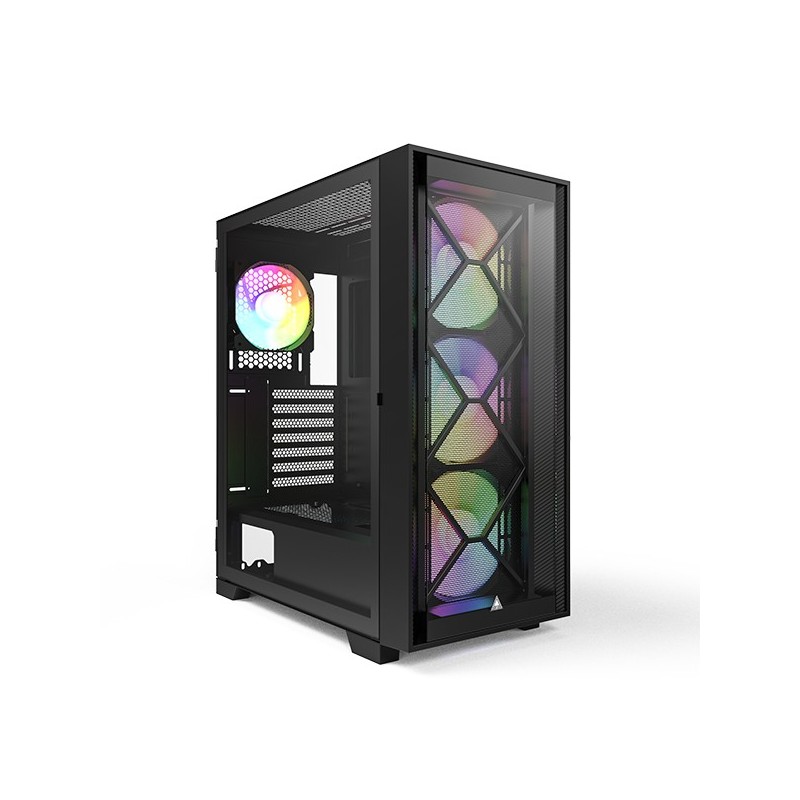 AIR 1000 PREMIUM Midi Tower Negro