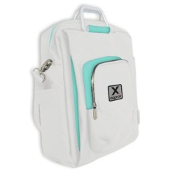 appNBST15x maletines para portátil 39 6 cm (15.6") Mochila bandolera Turquesa  Blanco