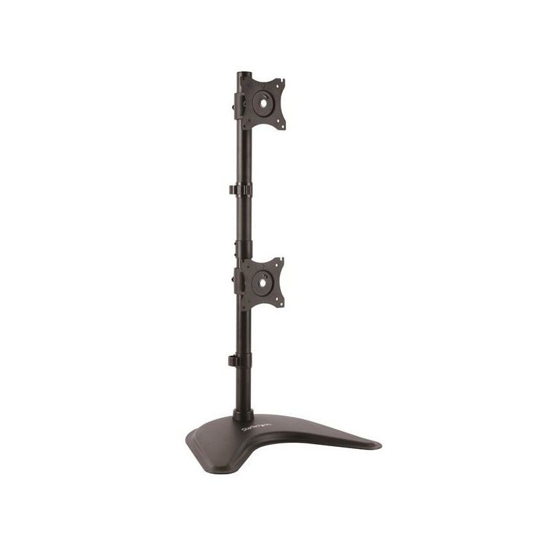 Soporte Vertical para 2 Monitores de Montaje VESA - Base Ajustable VESA para 2 Pantallas 27" o 34" Ultrawide (10Kg)