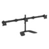 Brazo de Soporte VESA Articulado de 3 Monitores hasta de 27" (8Kg) - Base para Monitores de Ordenador