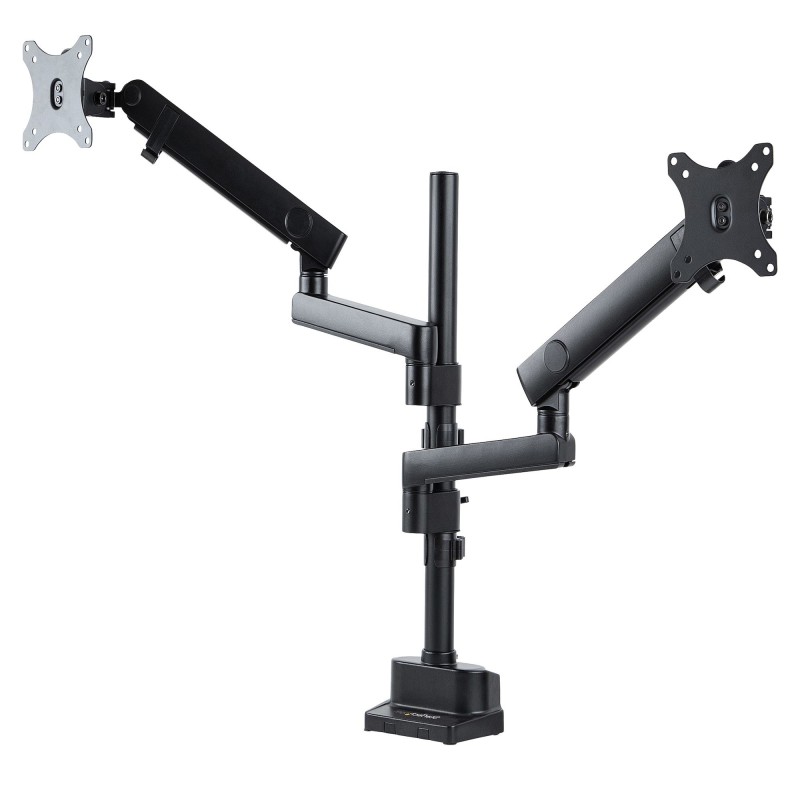 Brazo de Escritorio para Dos Pantallas - Brazo Articulado para Monitor - Soporte VESA para 2 Monitores hasta 32" (8kg) - Ajus