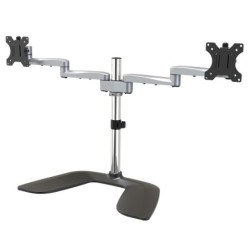 Soporte VESA de Escritorio para Dos Monitores - Soporte Ergonómico para Pantallas hasta 32" (8Kg) con Montaje VESA - Soporte 