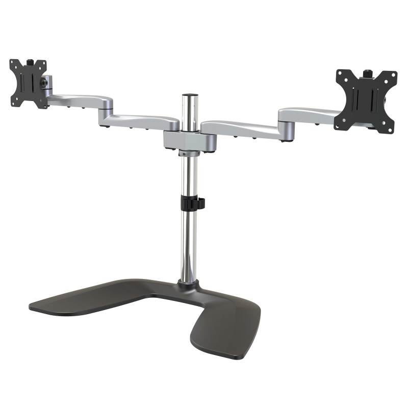 Soporte VESA de Escritorio para Dos Monitores - Soporte Ergonómico para Pantallas hasta 32" (8Kg) con Montaje VESA - Soporte 