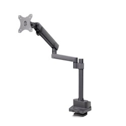 Brazo VESA de Sobremesa para Monitor de Hasta 40" 8kg - Soporte para Monitor - Soporte VESA - con Resorte - Grommet - Abrazad